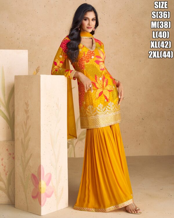 Designer Party Wear Made With Real Chinon Silk Are Gorgeous Suits That Are Perfect For All Occasions