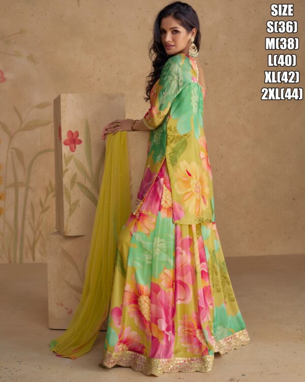 Designer Party Wear Made With Real Chinon Silk Are Gorgeous Suits That Are Perfect For All Occasions