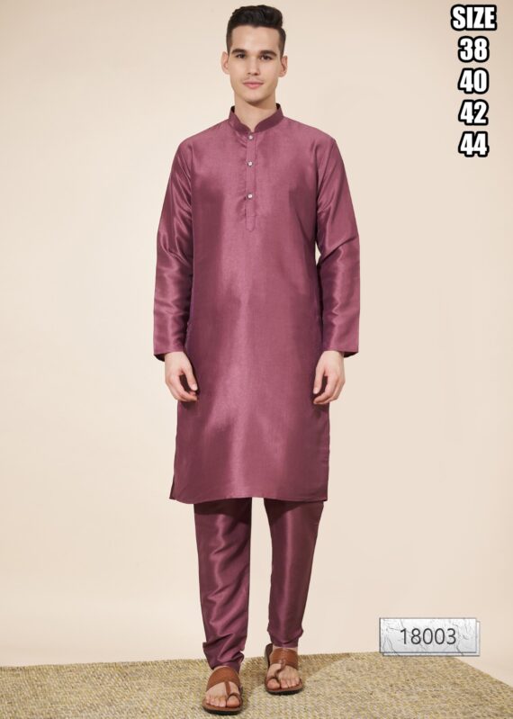 Presenting Our New Wedding Wear Men's Pure Silk Kurta With Pajama