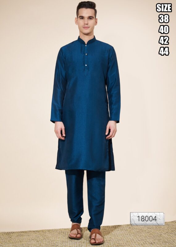Presenting Our New Wedding Wear Men's Pure Silk Kurta With Pajama