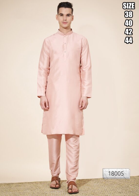 Presenting Our New Wedding Wear Men's Pure Silk Kurta With Pajama