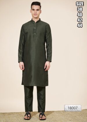 Presenting Our New Wedding Wear Men's Pure Silk Kurta With Pajama