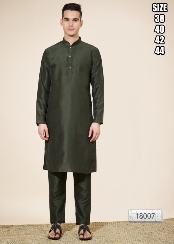 Presenting Our New Wedding Wear Men's Pure Silk Kurta With Pajama