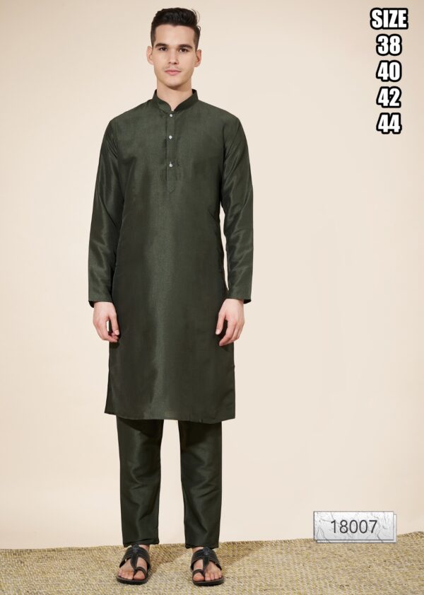 Presenting Our New Wedding Wear Men's Pure Silk Kurta With Pajama