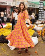 Stylish Digital Printed Rayon Maxi Dresses They Are Perfect To Casual Wear