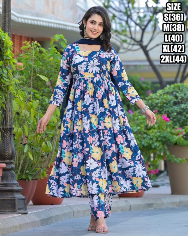 Women's Clothing Top With Bottom And Shrug / Dupatta Set, Trendy Stylish Three Piece Shrug Set