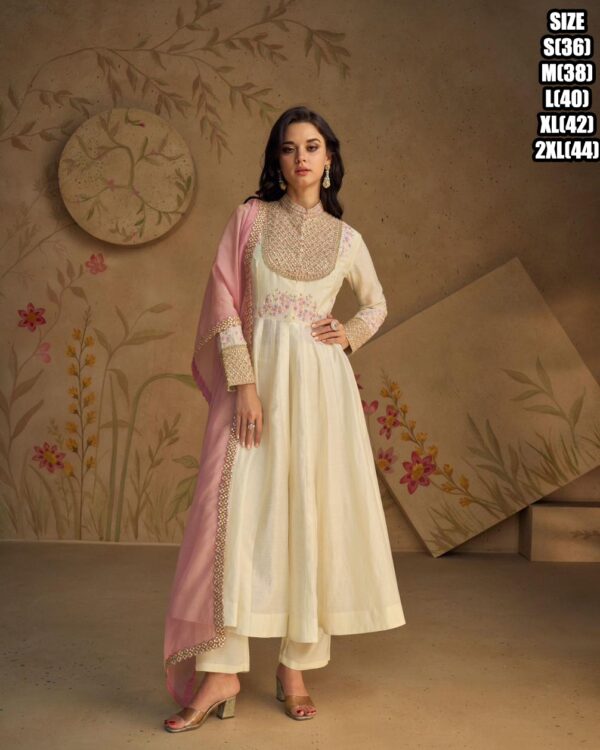 Heavy Designer Wedding Wear Embroidery Indian And Pakistani Style Anarkali Salwar Suits For Ladies