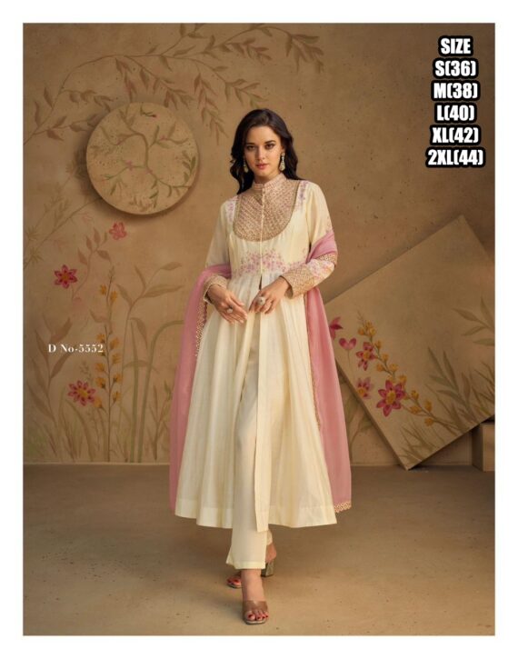 Heavy Designer Wedding Wear Embroidery Indian And Pakistani Style Anarkali Salwar Suits For Ladies