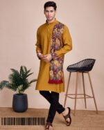 New Presenting Men's Traditional Wear Navratri Special Designer Indo-Western Kurta