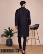 New Presenting Men's Traditional Wear Navratri Special Designer Indo-Western Kurta