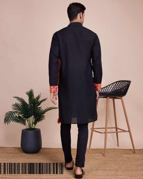 New Presenting Men's Traditional Wear Navratri Special Designer Indo-Western Kurta