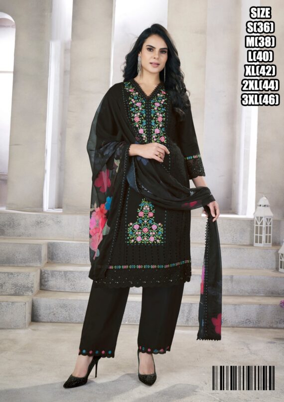 Collection Of Trendy Roman Silk Kurti Sets With Dupatta That Is Fantastic And In Gorgeous