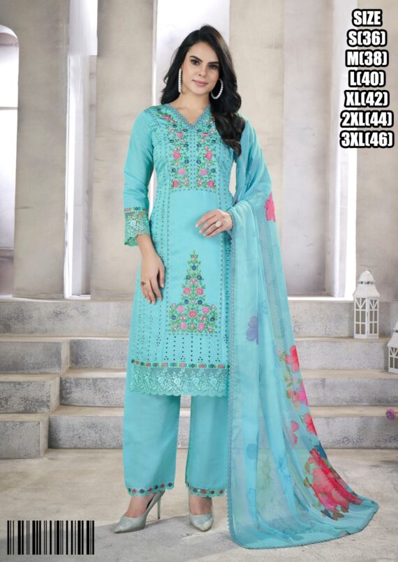 Collection Of Trendy Roman Silk Kurti Sets With Dupatta That Is Fantastic And In Gorgeous