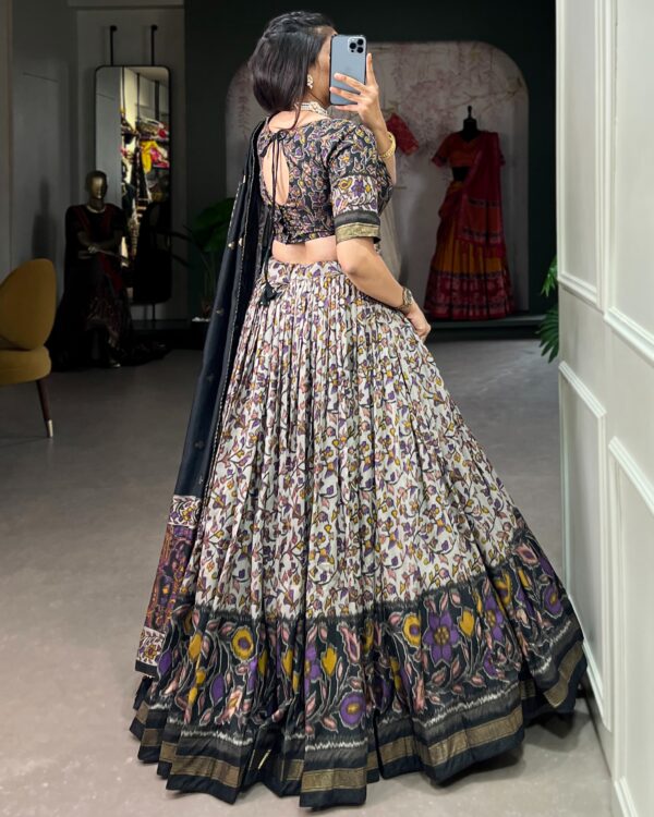 Shop Now Navratri Traditional Semi Stitch Lehenga Choli For Raas Garba Wear