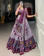 Shop Now Navratri Traditional Semi Stitch Lehenga Choli For Raas Garba Wear