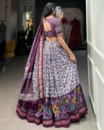 Shop Now Navratri Traditional Semi Stitch Lehenga Choli For Raas Garba Wear