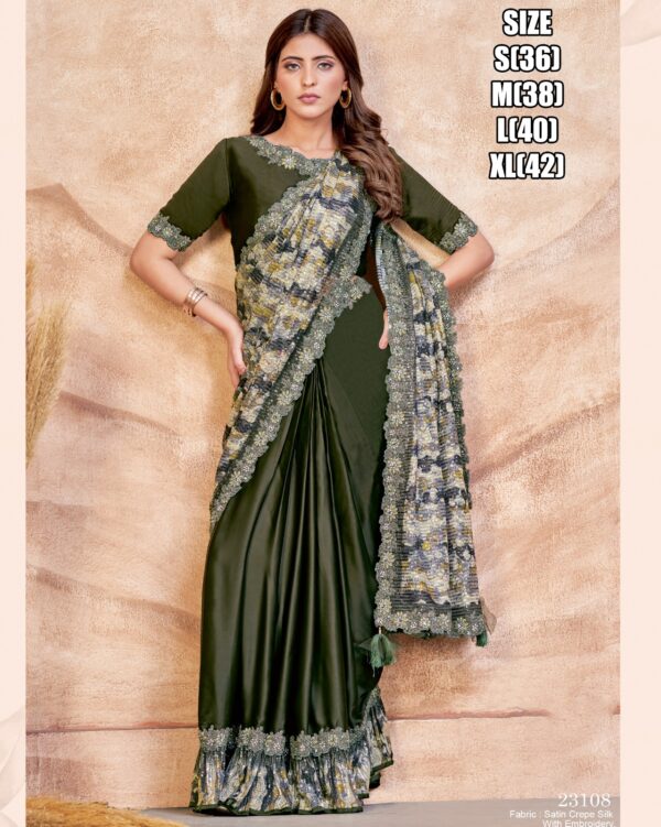 Buy From This Saree Collection Of Ready To Wear Stitched Saree Blouse In Latest Designs And Patterns