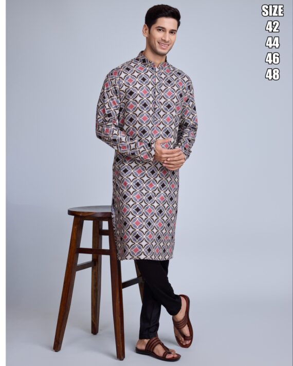 The Latest Men's Kurta Collection Of Beautifully Rayon Kurtas In Various Styles & Designs
