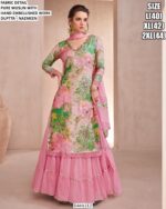 Buy Online! Function Special Designer Readymade Outfits (Kurta With Attached Lehenga And Dupatta)