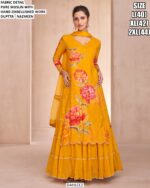 Buy Online! Function Special Designer Readymade Outfits (Kurta With Attached Lehenga And Dupatta)