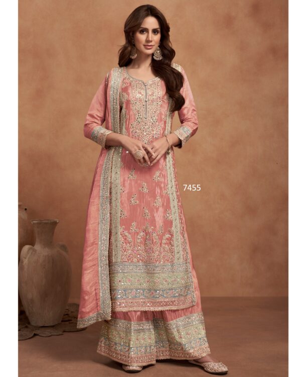 Our Indian Wear Salwar Kameez Women's Collection Has Different Styles Of Plazo Suits Available