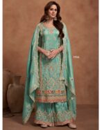 Our Indian Wear Salwar Kameez Women's Collection Has Different Styles Of Plazo Suits Available