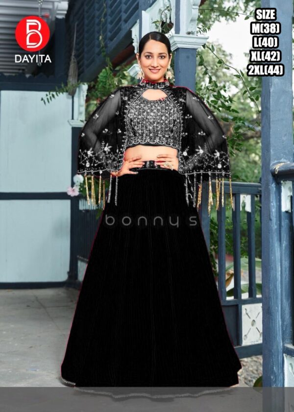 The New Indian Fashion With This Fashionable Skirt, Crop Top And Shrug Combination Perfect For Weddings Or Parties