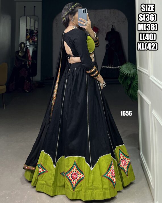 We Have a Wide Collections Of Navratri Festive Wear Cotton Attractive Lehenga Choli