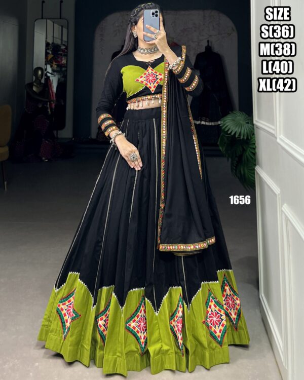 We Have a Wide Collections Of Navratri Festive Wear Cotton Attractive Lehenga Choli