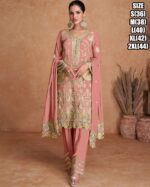 Our New Real Chinon Salwar Suit Is Just Perfect For All Wedding Functions And Festivities