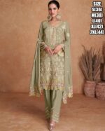 Our New Real Chinon Salwar Suit Is Just Perfect For All Wedding Functions And Festivities