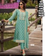 This Organza Kurti Sets Can Be Worn During The Festive Season For Women