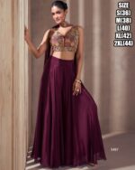 This Crop Top And Plazo Set Is a Perfect Ensemble For a Elegant Party Style Appearance