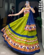 Shop Navratri Special Cotton Gamthi Work With Original Mirror Work Chaniya Choli In Best For Women