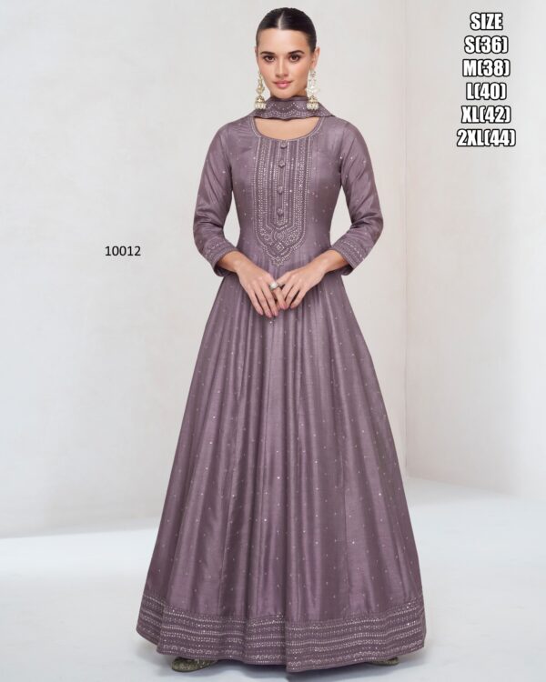 Our New Arrival Premium Silk Two Piece Gown Collection For The Very Best For Women