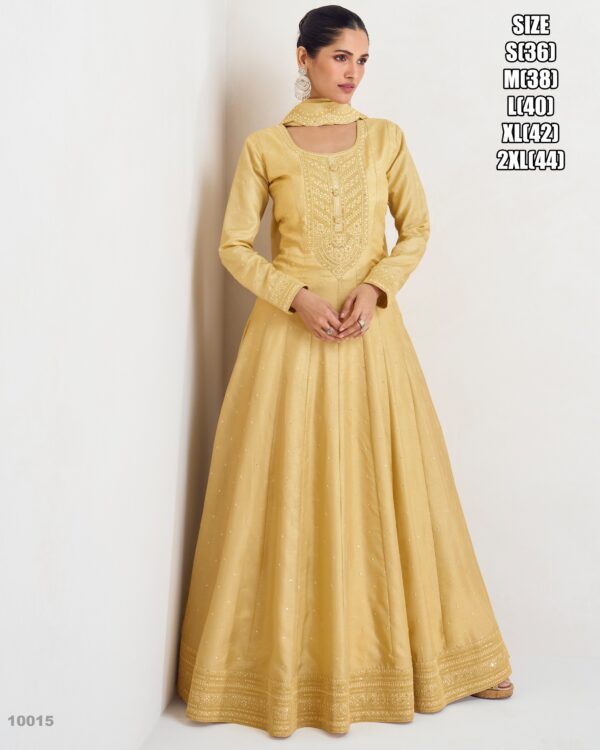 Our New Arrival Premium Silk Two Piece Gown Collection For The Very Best For Women