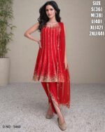 This Modern Fashionable Salwar Suits Is Available With Embroidery Works And Fabric like Real Premium Silk