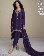 This Modern Fashionable Salwar Suits Is Available With Embroidery Works And Fabric like Real Premium Silk