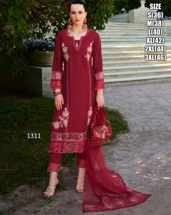 Our New Addition For Highly Fashionable Viscose Silk Kurti Sets Of The Best Quality And The Latest Trends In Women's Fashion
