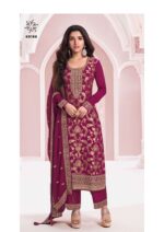 Ethnic Clothing High Quality Indian Designer Chinon Jacquard Exclusive Salwar Kameez By Ethnicrang