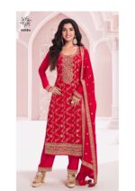Ethnic Clothing High Quality Indian Designer Chinon Jacquard Exclusive Salwar Kameez By Ethnicrang