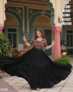 Celebrating This Festival With Our 14 Kg Rayon Gown With Style And Designs For This 2024 Navratri By Ethnicrang