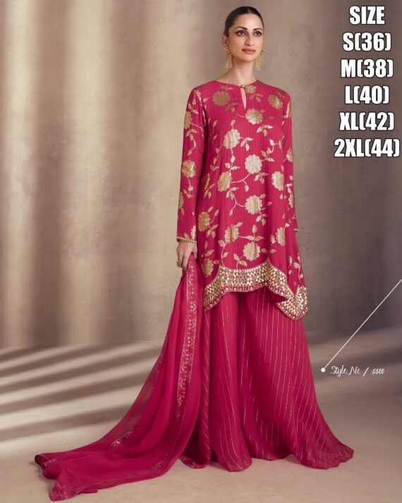 Ethnicrang Presents A Exclusive Collection Of Sets Featuring Kurta With Plazo That Can Be Styled For A Diverse Range Of Occasions