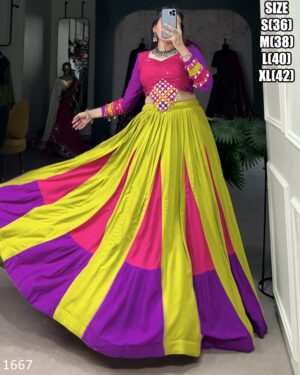 We Presenting Navratri Chaniya Choli For Garba By Online, Including Traditional, Fashion And Designer Styles