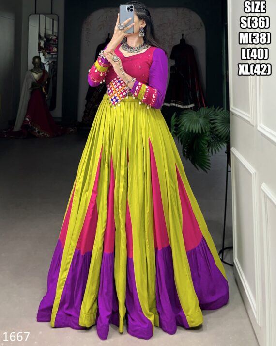 We Presenting Navratri Chaniya Choli For Garba By Online, Including Traditional, Fashion And Designer Styles