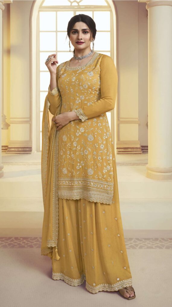 Shop Stunning Embellished Chinon Salwar Kameez At Attractive Designs, This Collection Is Perfect For Wedding Wear