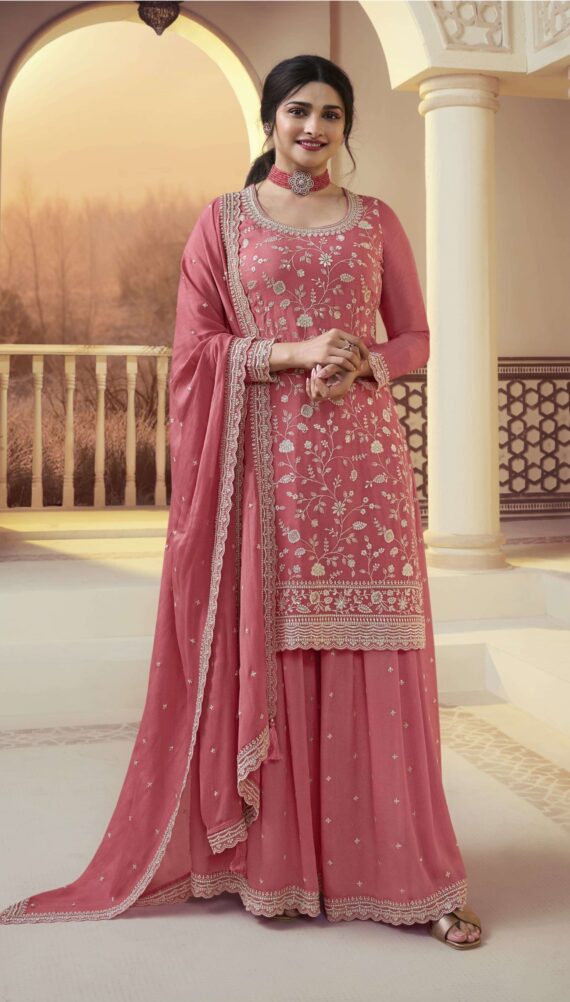 Shop Stunning Embellished Chinon Salwar Kameez At Attractive Designs, This Collection Is Perfect For Wedding Wear