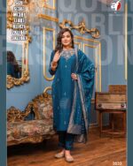 Elevate Your Ethnic Wear With Our Stylish And Beautiful Dola Silk Salwar Kameez With Jacquard Dupatta, Perfect For Any Occasion