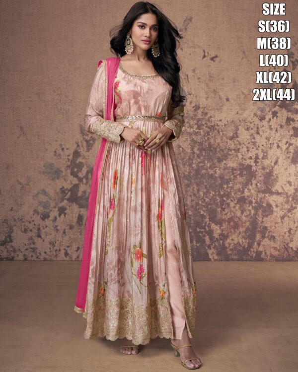 Huge Collection Of Stylish Georgette Gowns, Party Wear Dresses For Women Available In Different Patterns