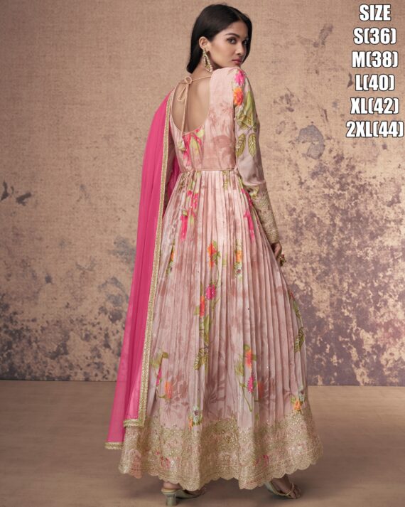 Huge Collection Of Stylish Georgette Gowns, Party Wear Dresses For Women Available In Different Patterns